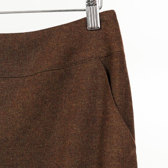Chanel 99A Brown Cashmere Pencil Skirt - Picture 4 of 10